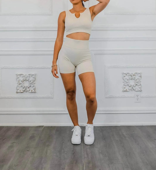 Little Secret Of Mine - Women's Active Wear Gym Set - Rack Hunt