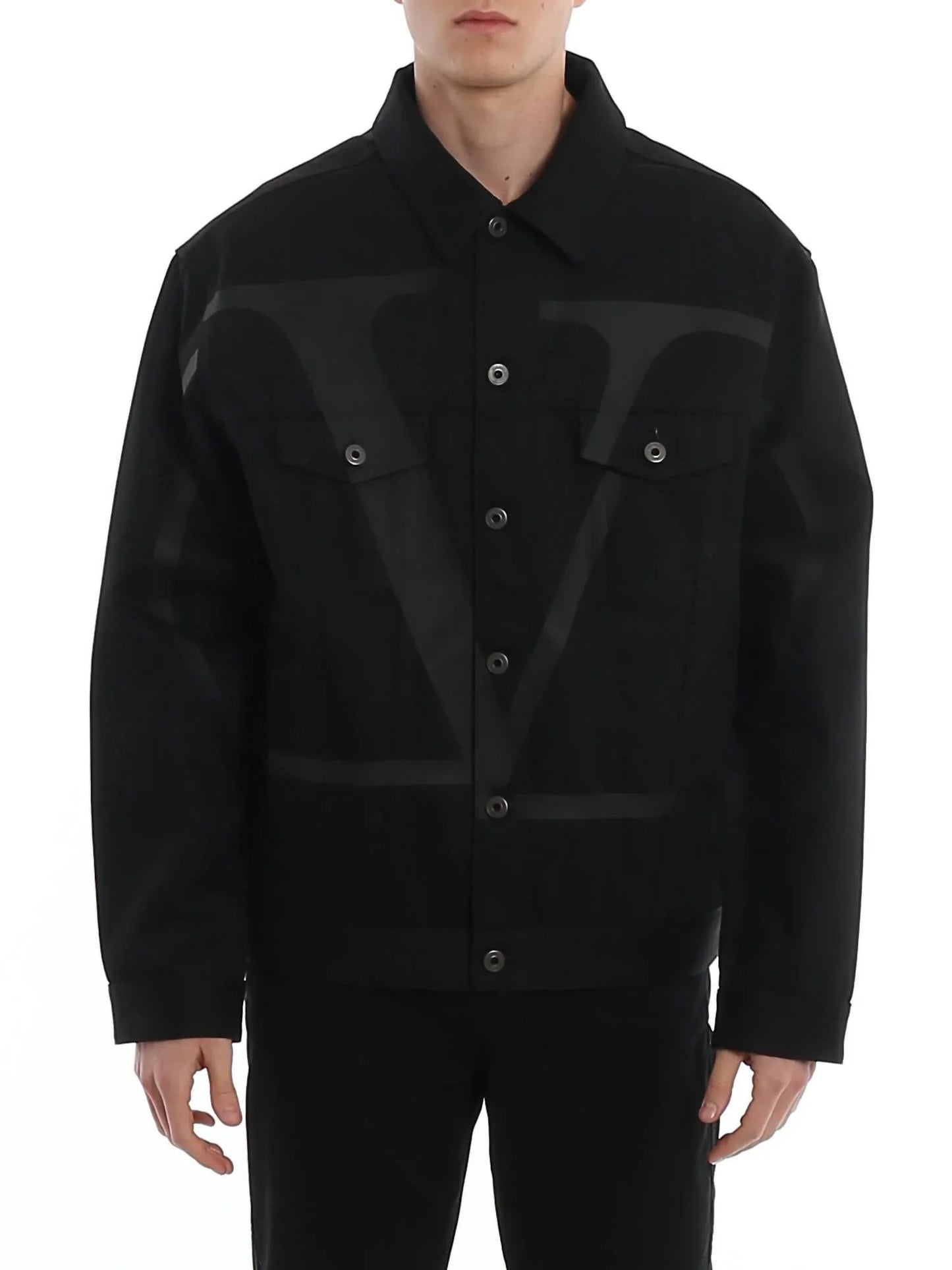 Valentino - Unisex - Vlogo Denim Jacket - Rack Hunt