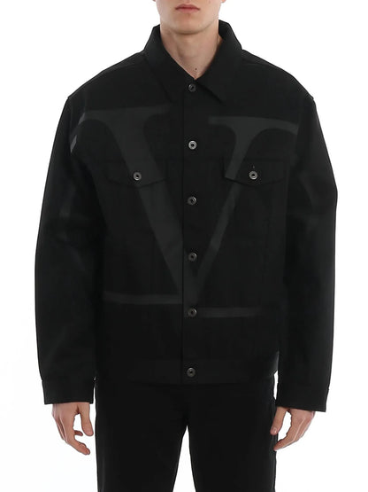 Valentino - Unisex - Vlogo Denim Jacket - Rack Hunt