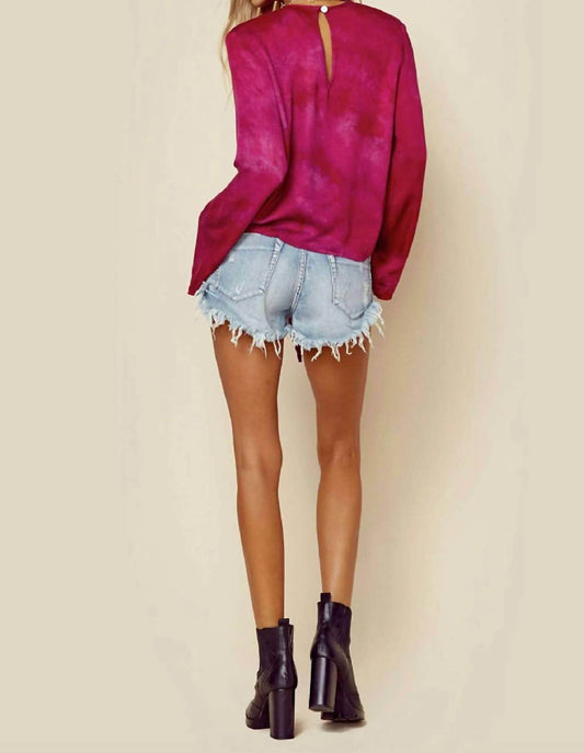 Blue Life - Kloss Tie Dye Long Sleeve Top - Rack Hunt -