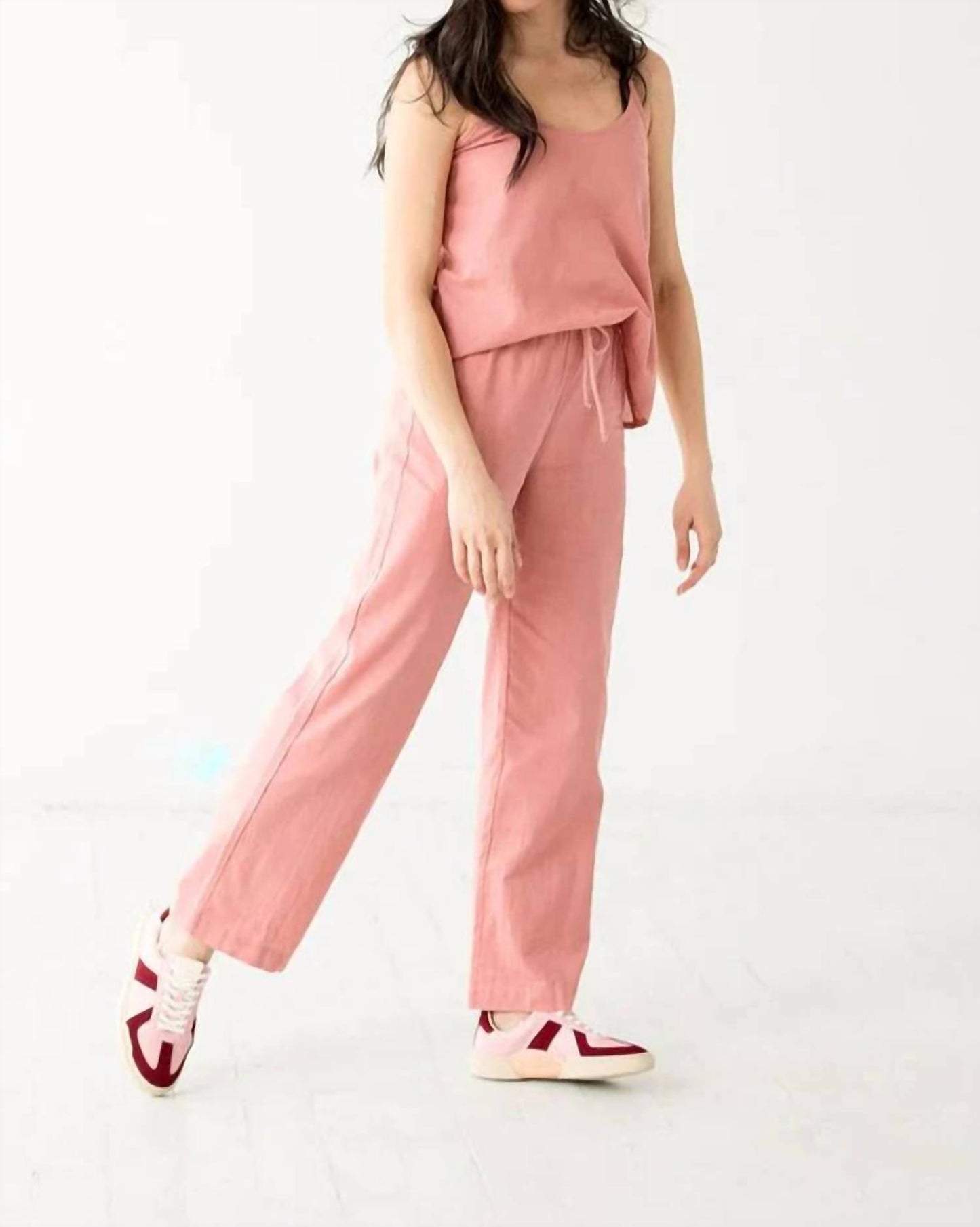 Woven High Waisted Pants