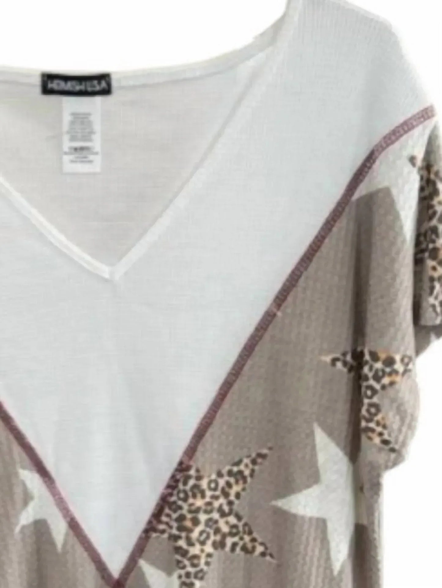 Heimish USA - Women's Short Sleeve Top With Stars - Plus - Rack Hunt