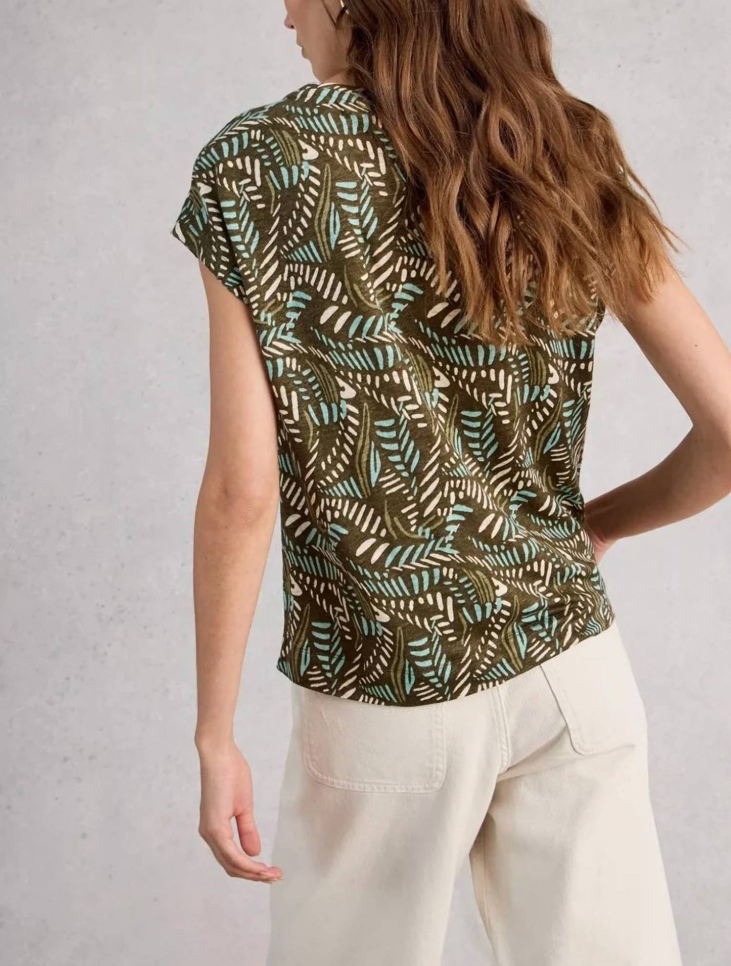 Women's Rowan Linen Tee