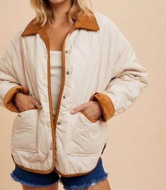 BABE - Renee Reversible Quilted Jacket - Rack Hunt -