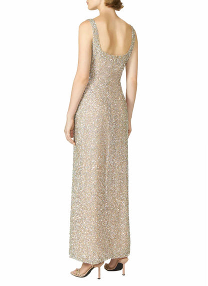 Harper Sequin Column Gown