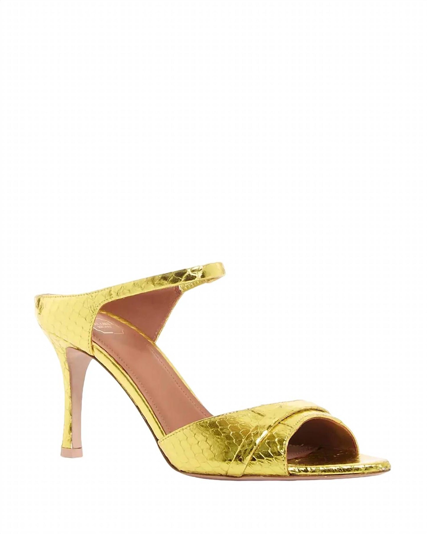 Women's Una Croc Embossed Slide Sandals