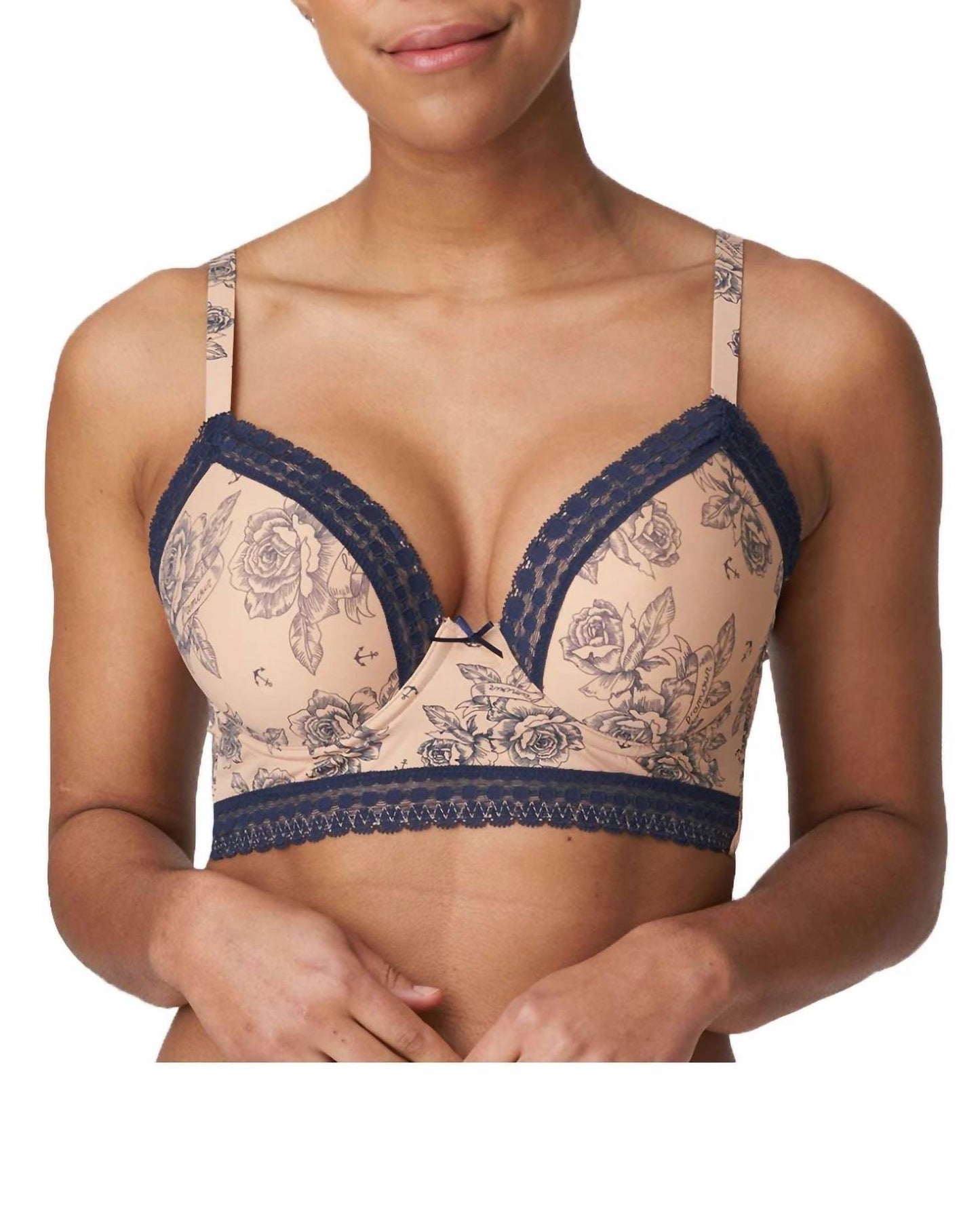 Twist - Matama Padded Longline Bra - Rack Hunt -
