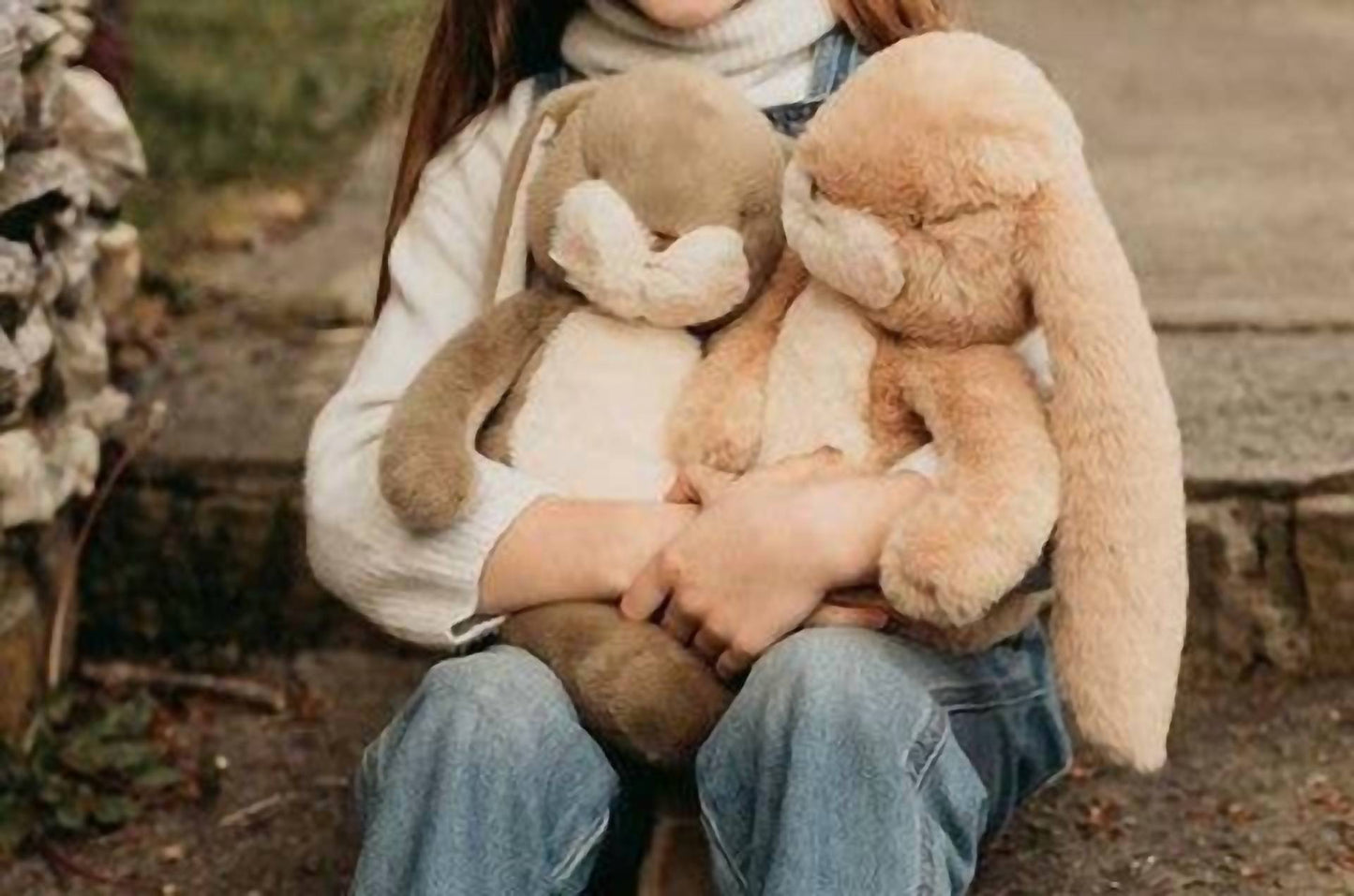 Sweet Floppy Nibble 16" Bunny Plush Toy