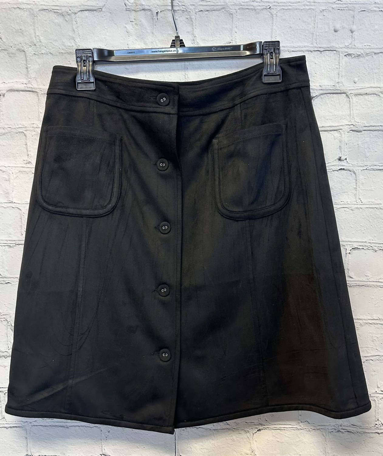 209wst38 - Faux Suede Skirt - Rack Hunt -