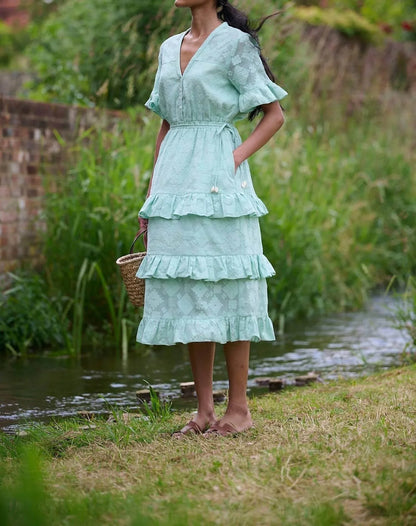 Neve & Noor - Celine Cotton Lace Dress - Rack Hunt