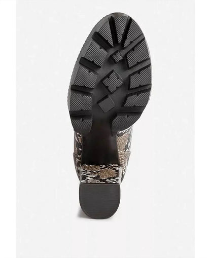London Rag - Women's Spruce Motorcyle Heeled Boot - Rack Hunt