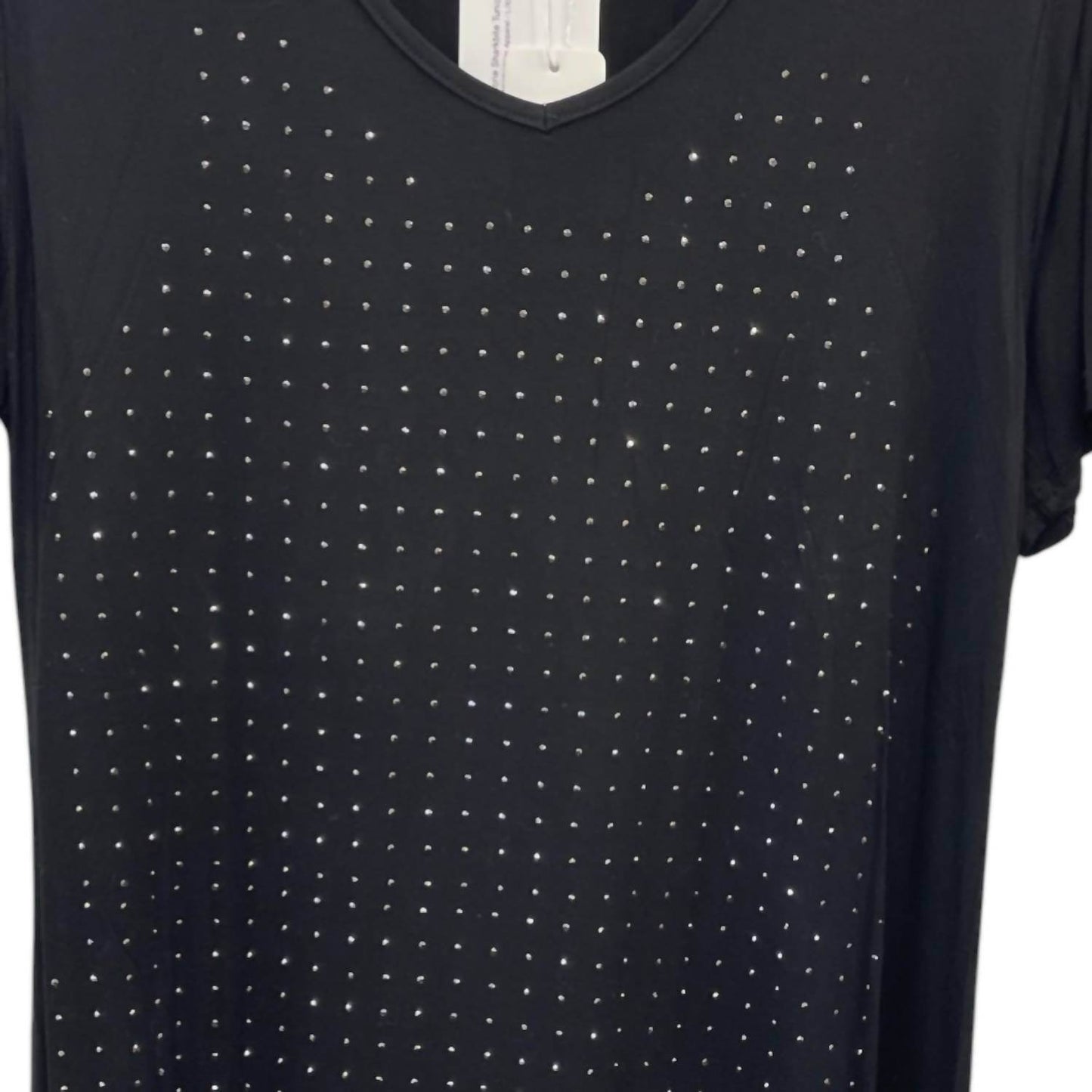 Fashion Apparel - Women's Rhinestone Sharkbite Tunic - Rack Hunt