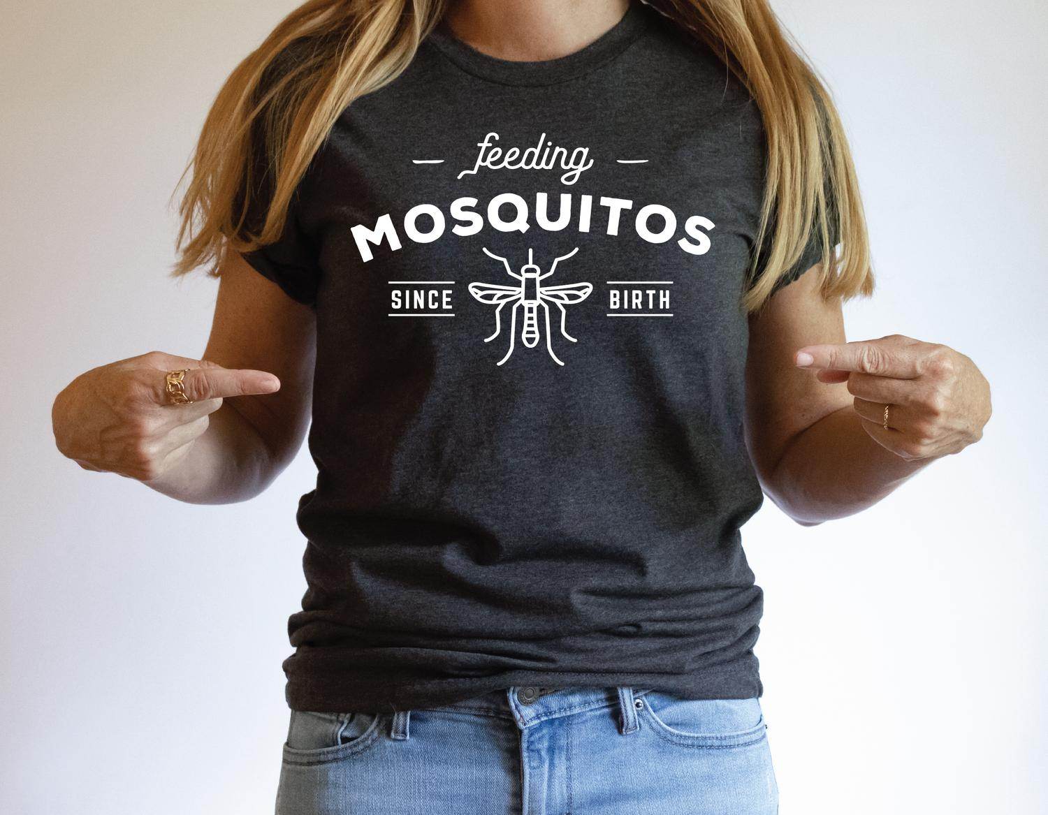 Minnesota Sisters - Feeding Mosquitos Since Birth Tee - Rack Hunt