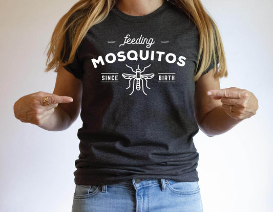 Minnesota Sisters - Feeding Mosquitos Since Birth Tee - Rack Hunt