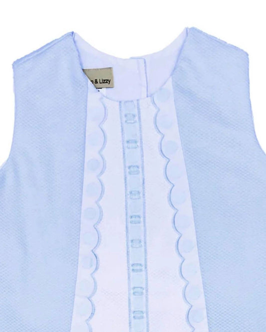 Girl's Pique Classic Dress