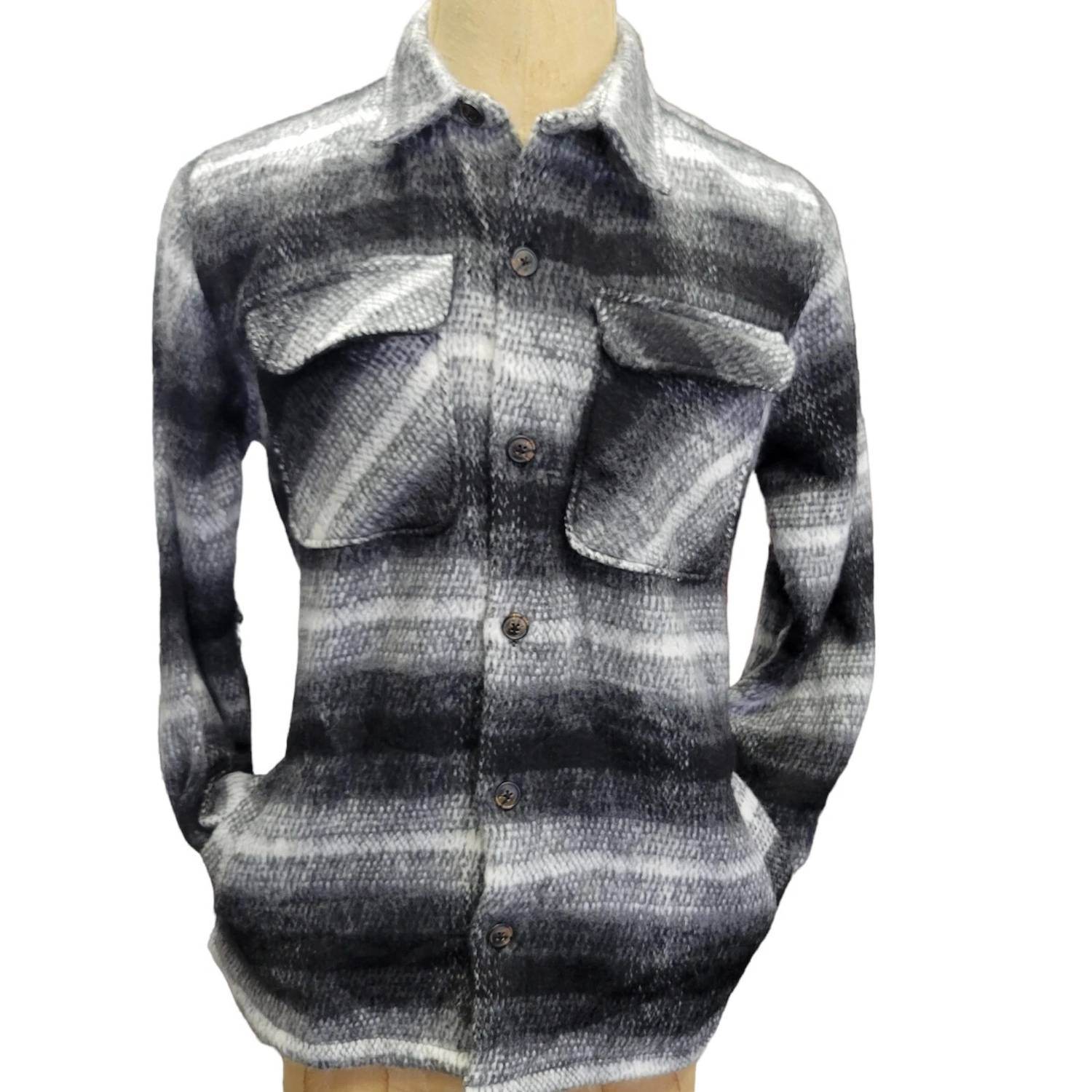 RNT23 - Men's Cotton Polyester Shirt Jacket - Rack Hunt -