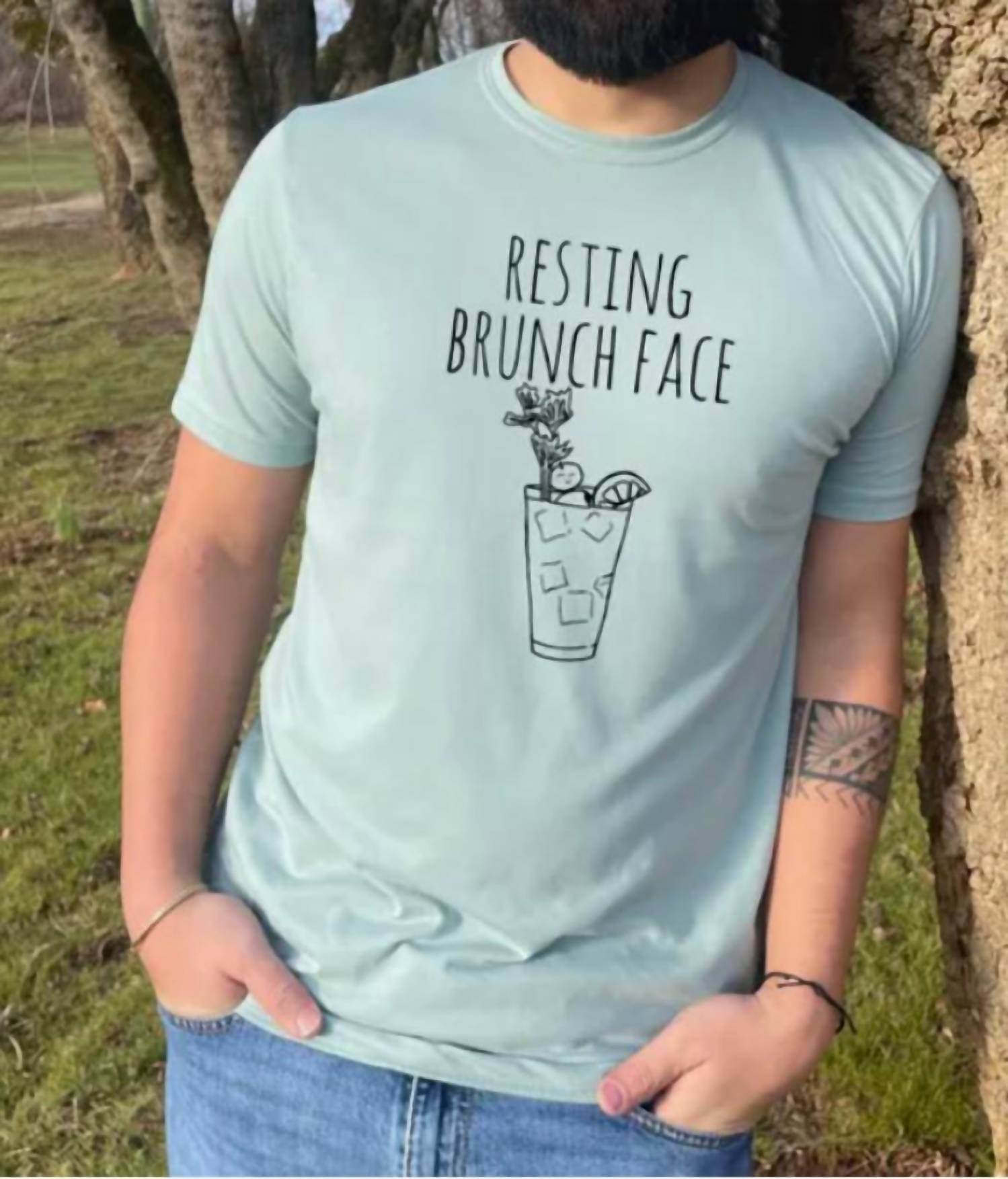 Moonlight Makers - Unisex Resting Brunch Face Funny Tee - Rack Hunt