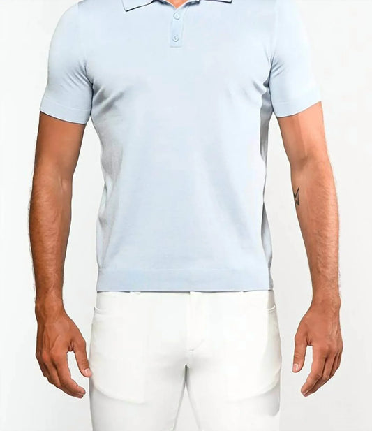 Postmarc - 3-button Knit Polo Shirt - Rack Hunt