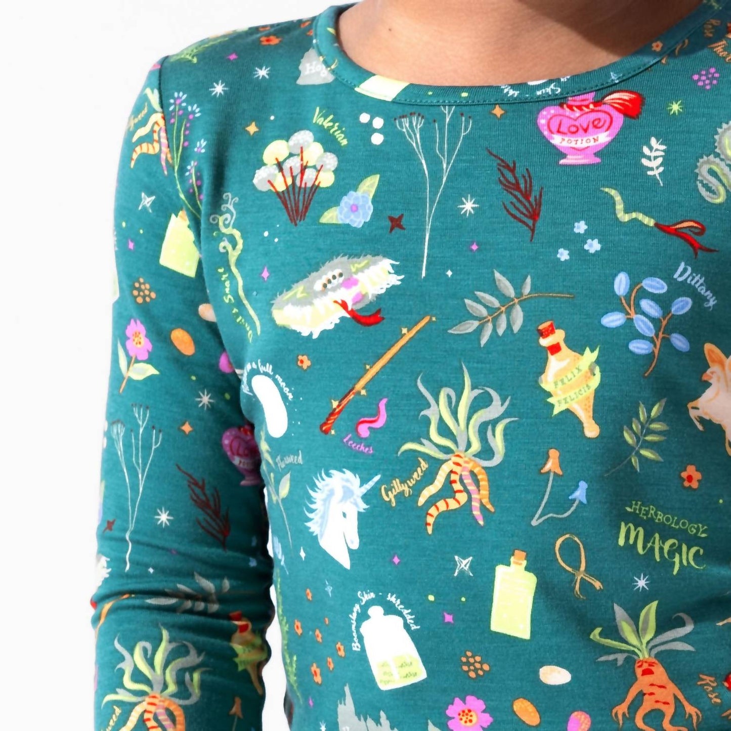 Mandrakes Potions And Herbs Bamboo Pajamas