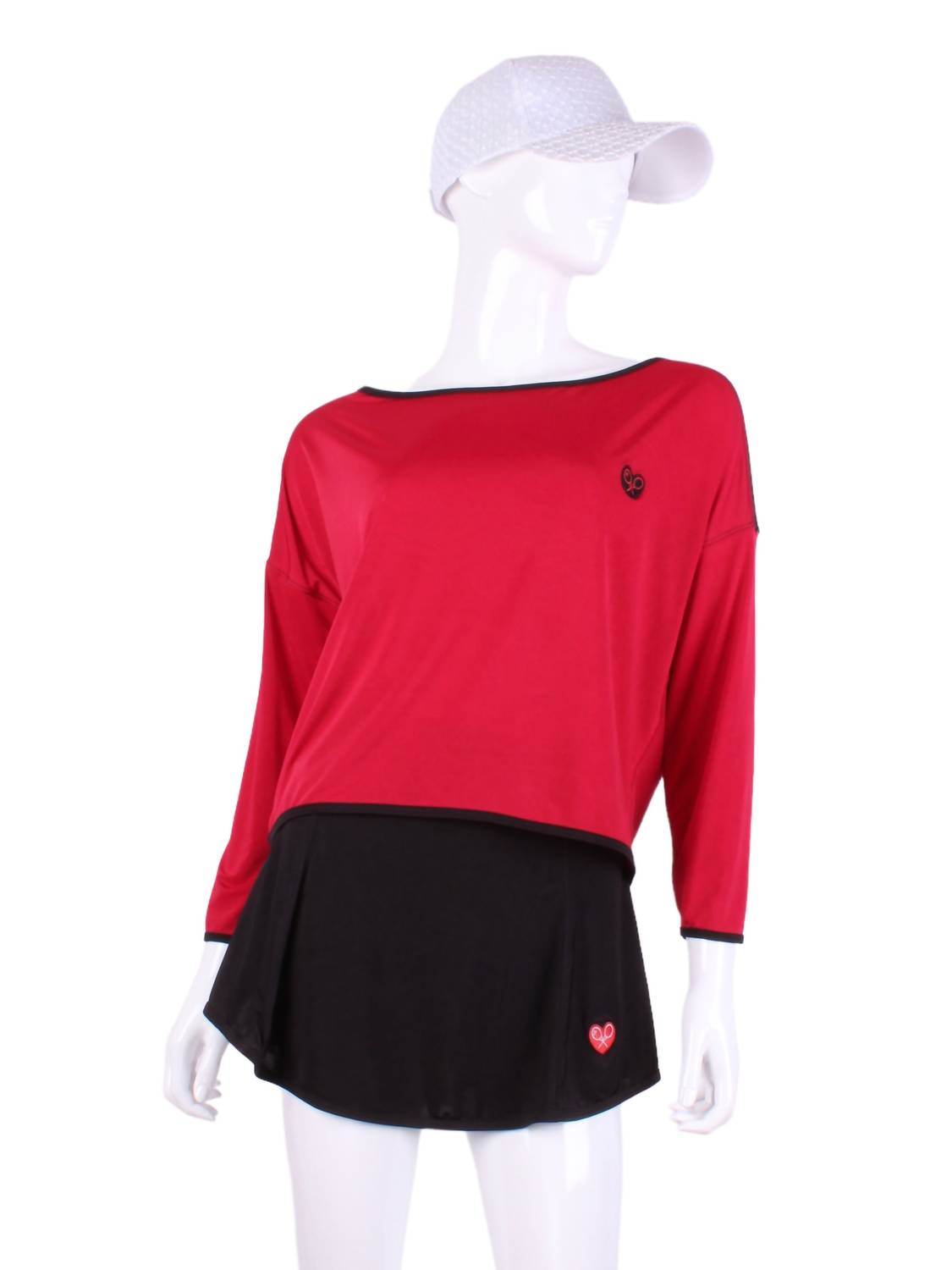 Love Love Tennis - Women's Long Sleeve Baggy Top - Rack Hunt
