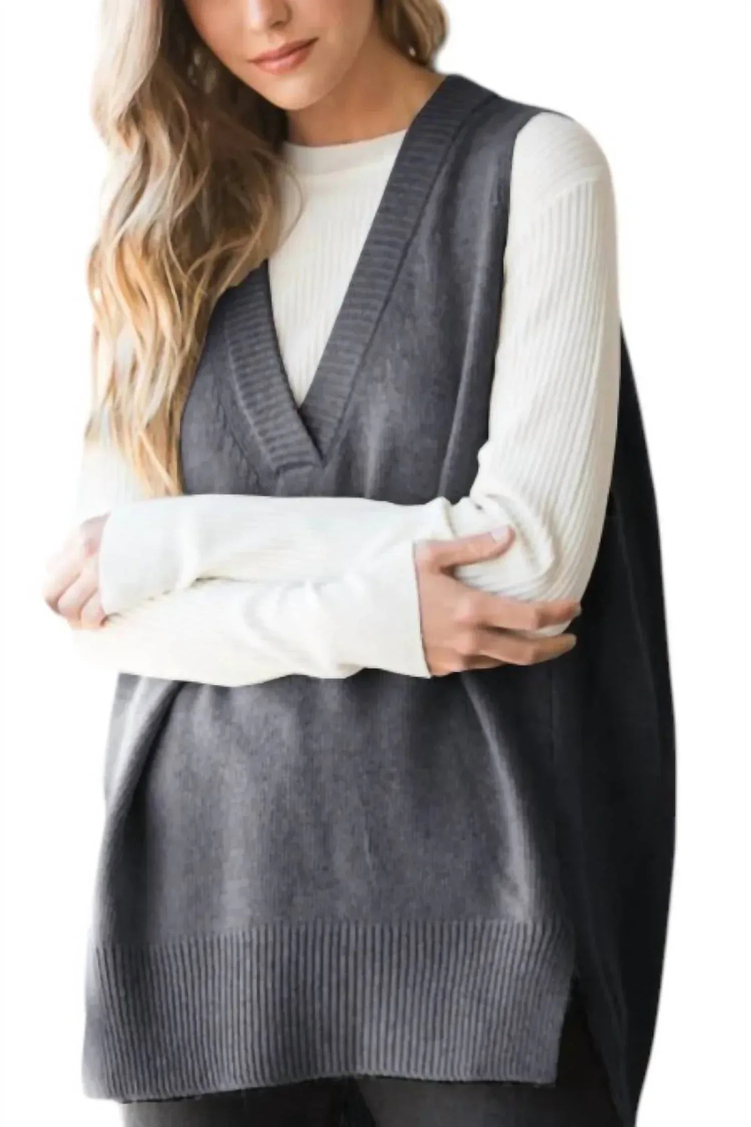 Heimish USA - Sleeveless V Neck Vest - Rack Hunt