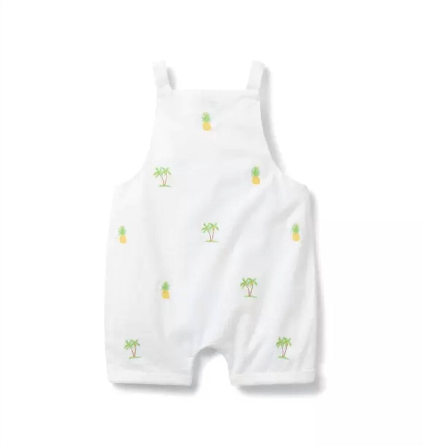Baby Pineapple Palm Knot Overall