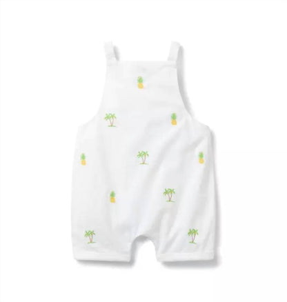 Baby Pineapple Palm Knot Overall