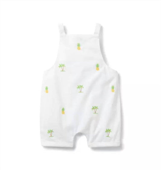 Baby Pineapple Palm Knot Overall