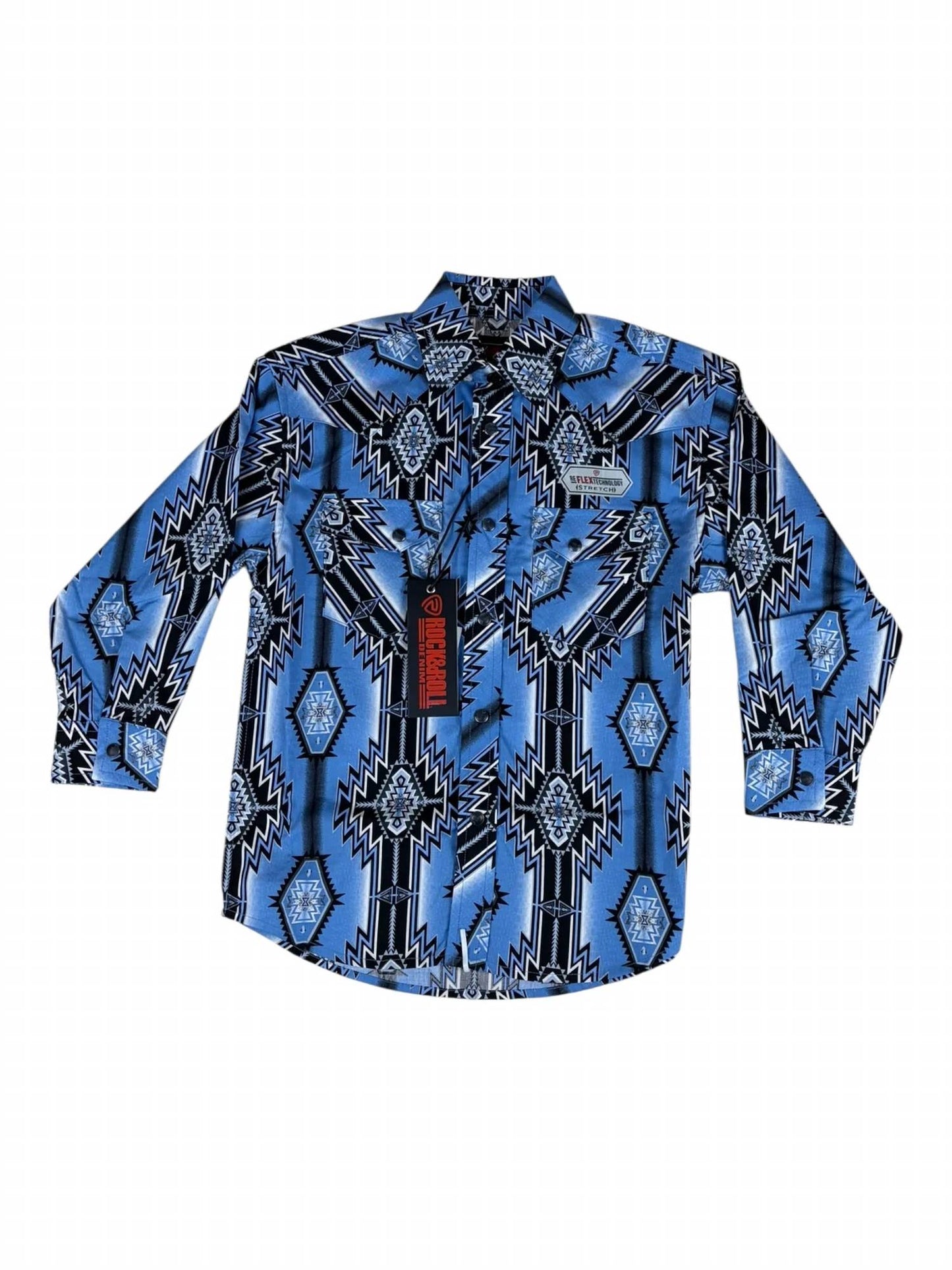 Boy's Aztec Print Shirt