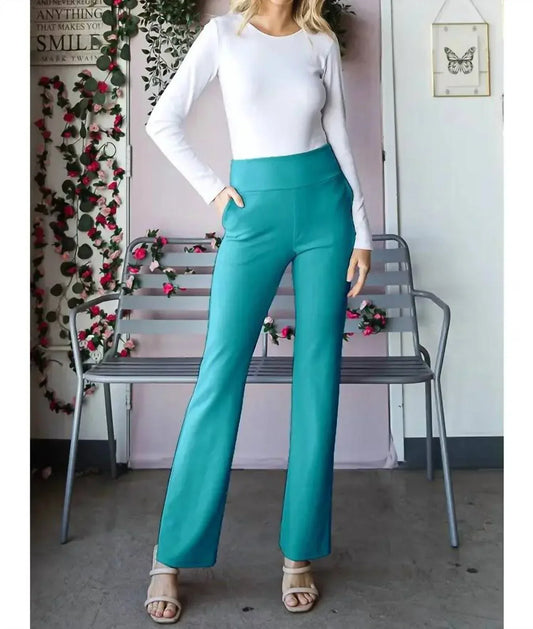 Heimish USA - High Waisted Stretch Flare Pants - Rack Hunt