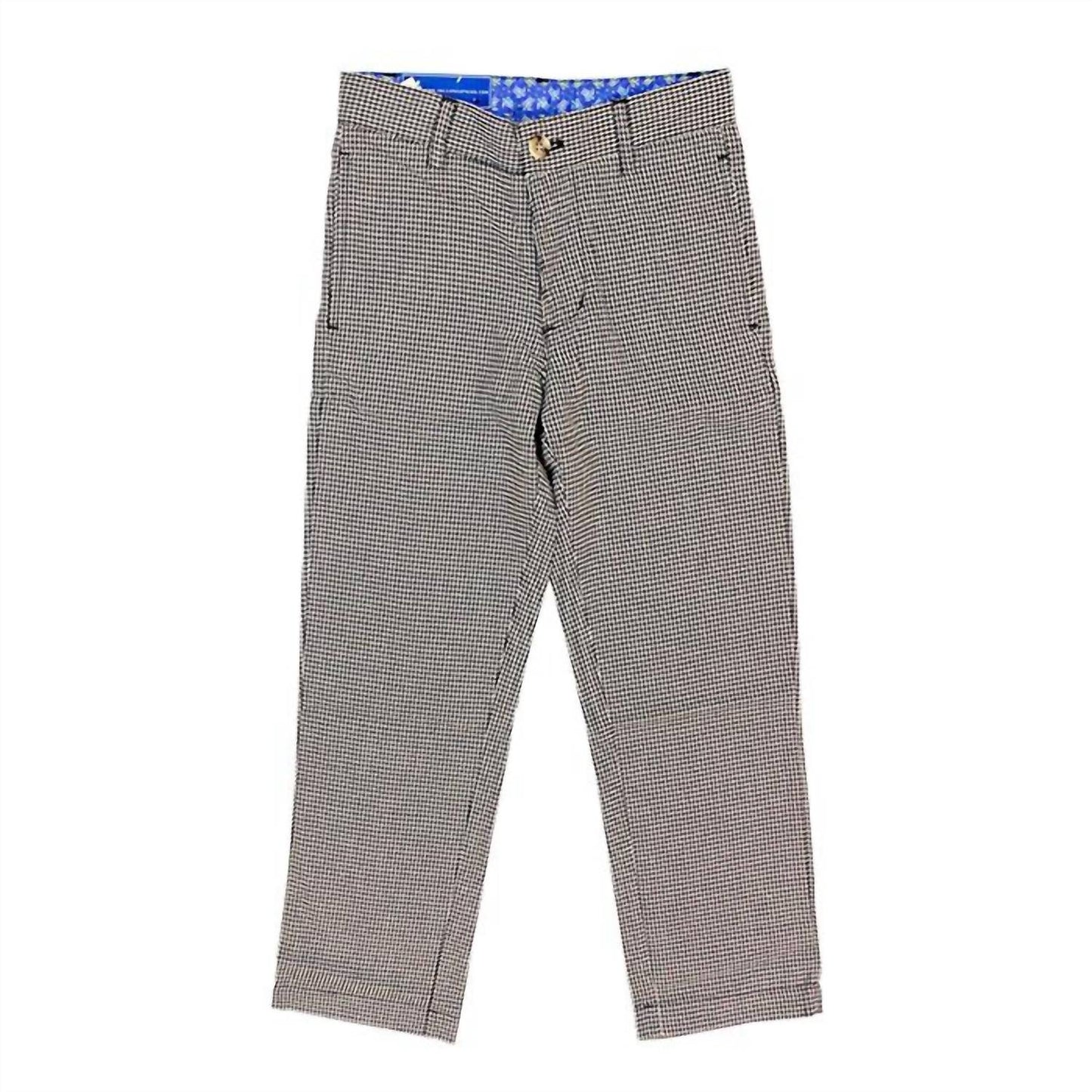 Kid's Houndstooth Pants