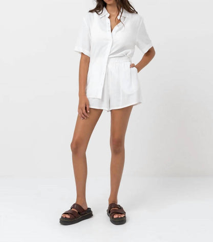 Beach Button Shirt