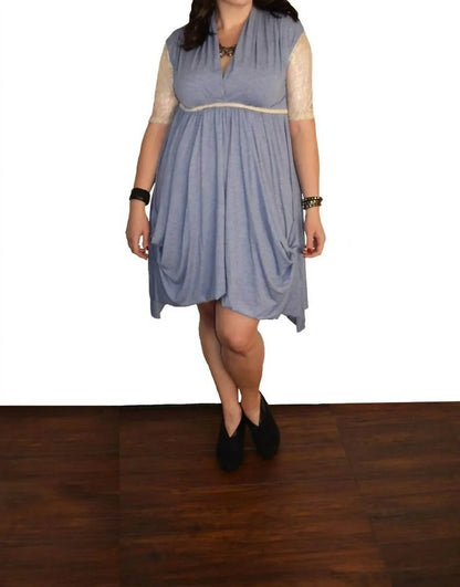 Tough Luv - Lace Sleeve Goddess Pocket Dress - Rack Hunt