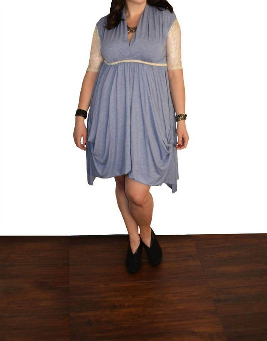 Tough Luv - Lace Sleeve Goddess Pocket Dress - Rack Hunt -