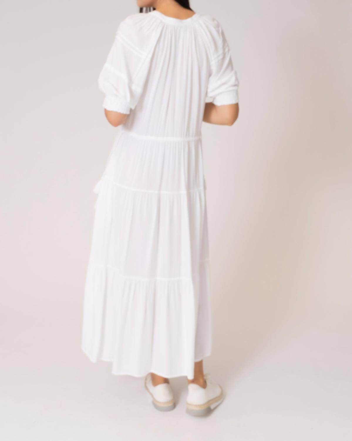 Area Stars - Side Tie Midi Dress - Rack Hunt