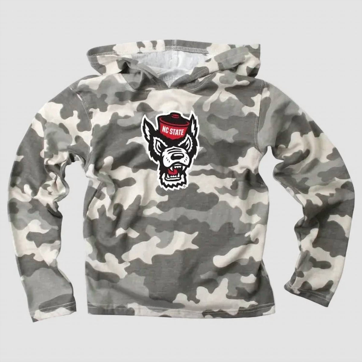 Kid's North Carolina State Camo Hoodie