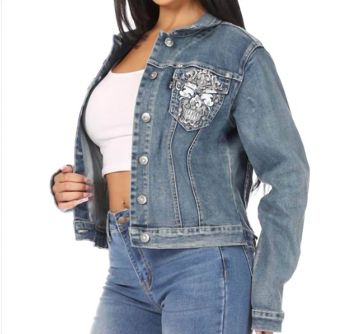 Bus Stop - Super Cool Denim Jacket - Rack Hunt -