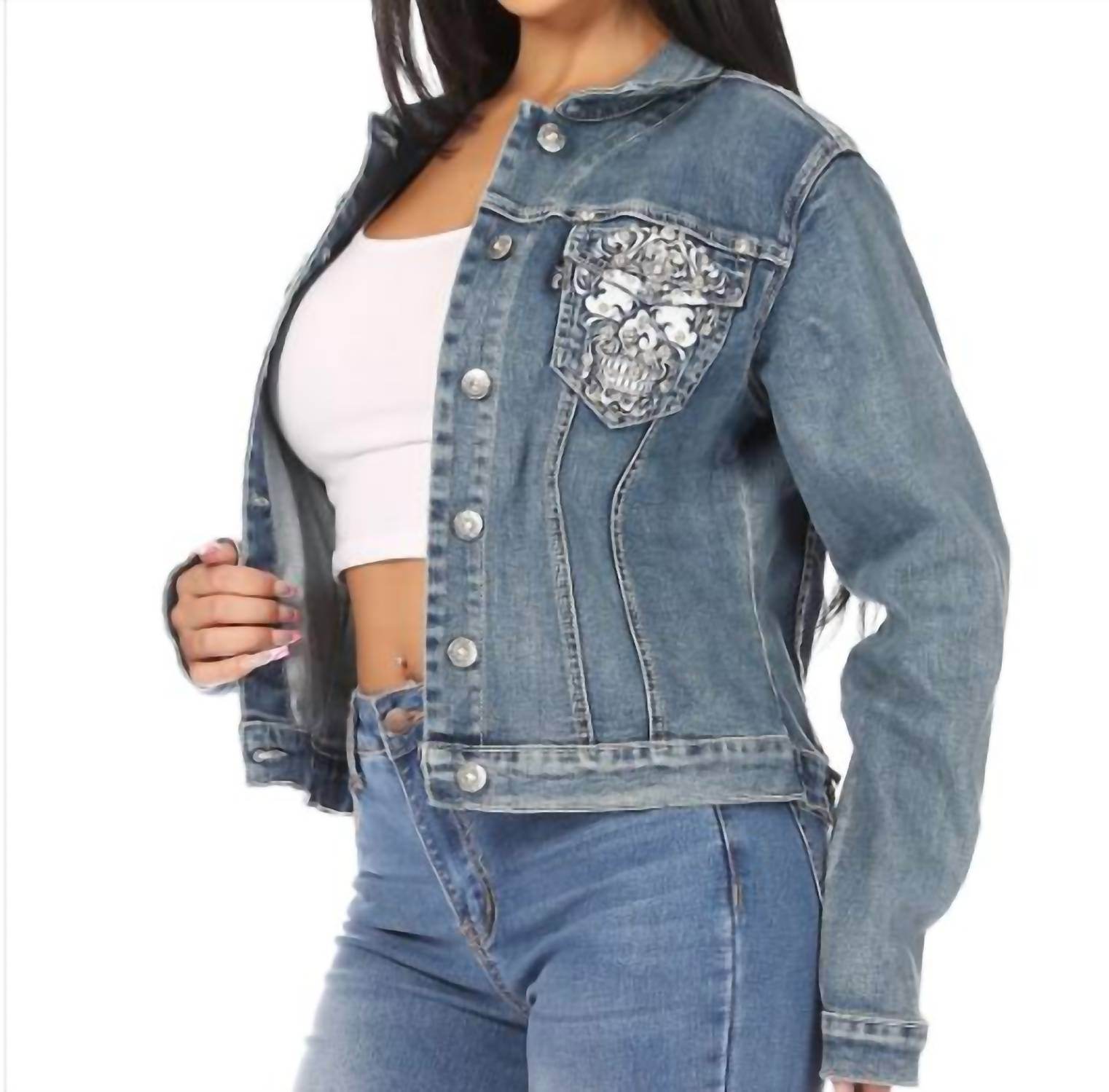 Bus Stop - Super Cool Denim Jacket - Rack Hunt -