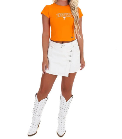 Hype and Vice - Short Sleeve Backless Top - Rack Hunt