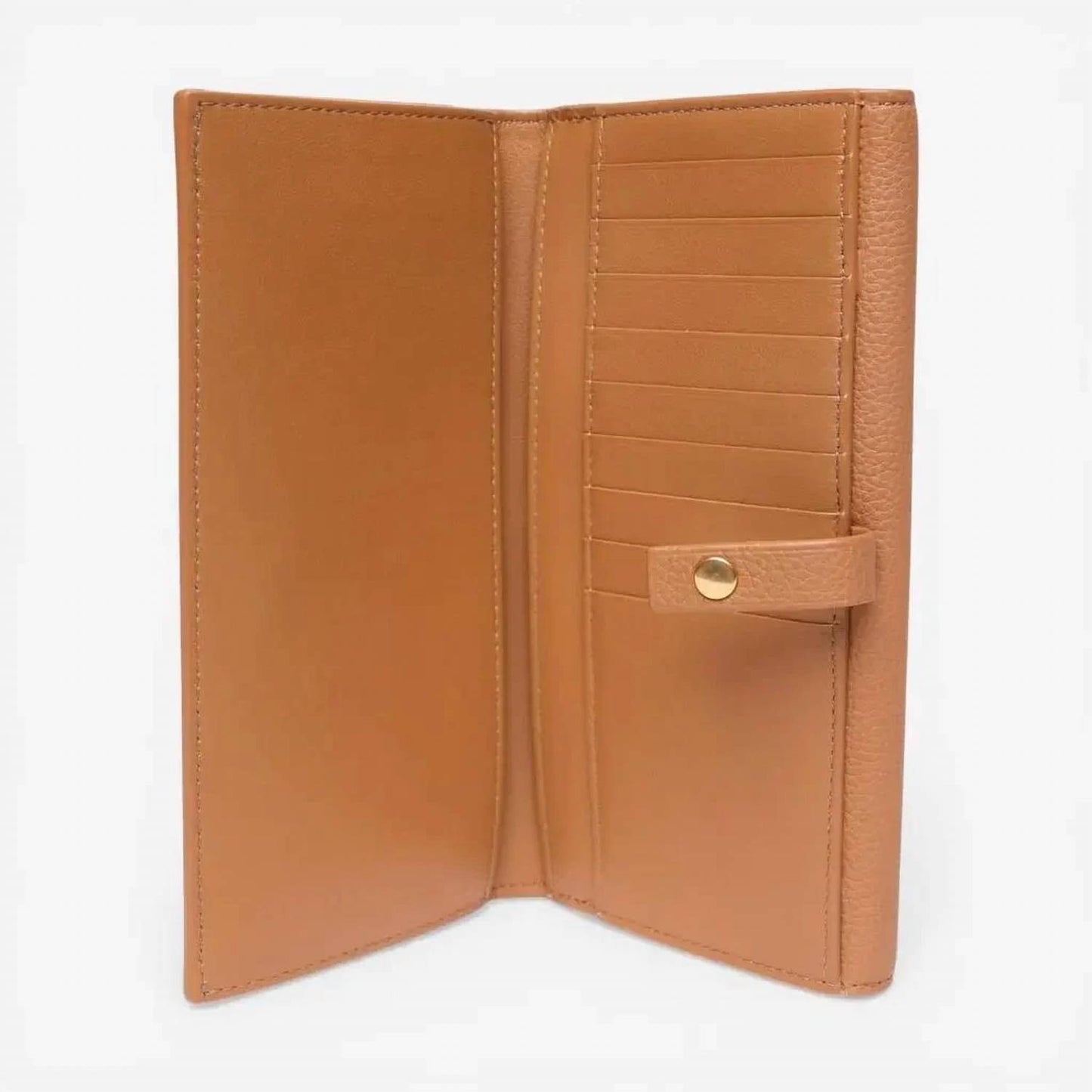 Women's Leather Bi-fold Flap Wallet