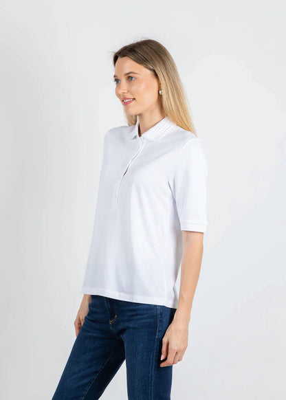 Crochet Collar Polo
