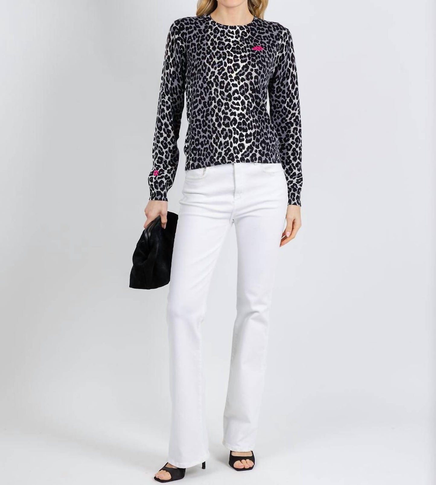 Lydia Leopard Crew Sweater