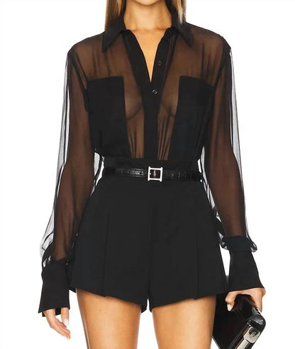 Flore Silk Shirt