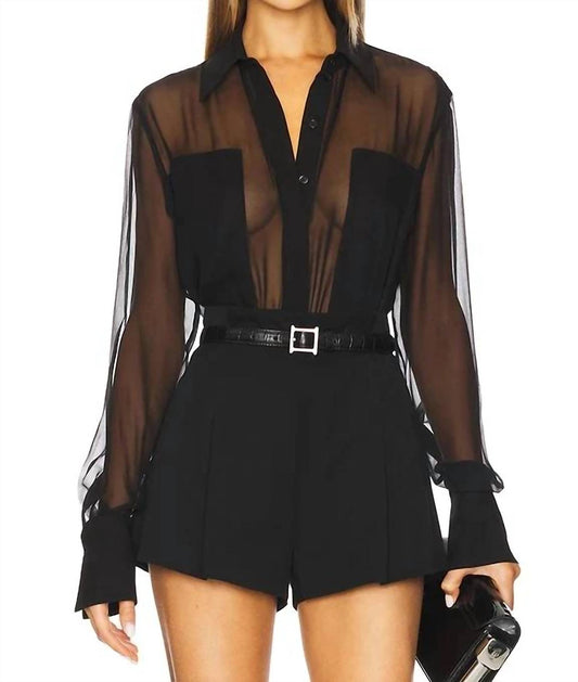 Flore Silk Shirt
