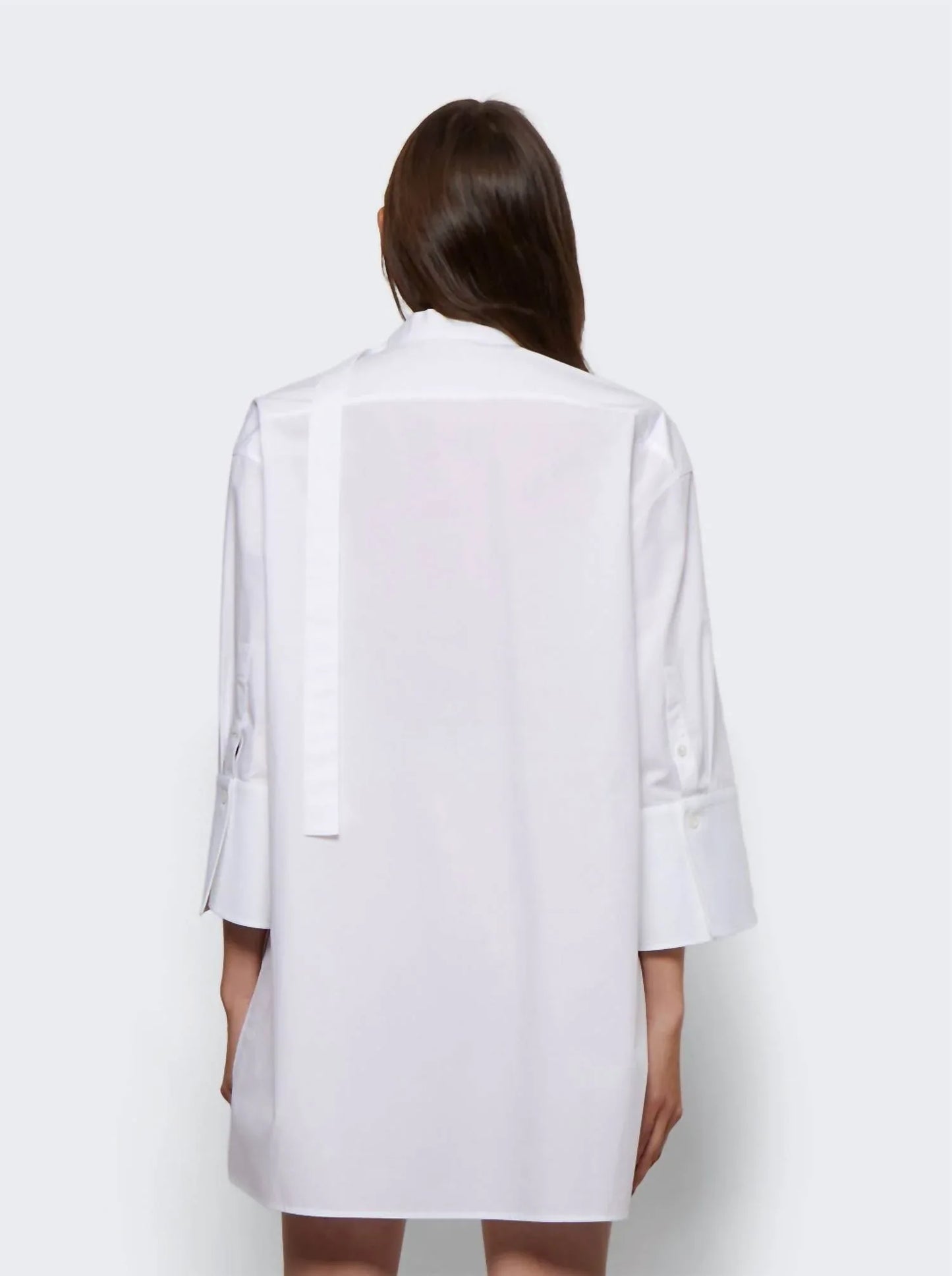 Valentino - Cotton Popeline Mandarin Collar Top - Rack Hunt