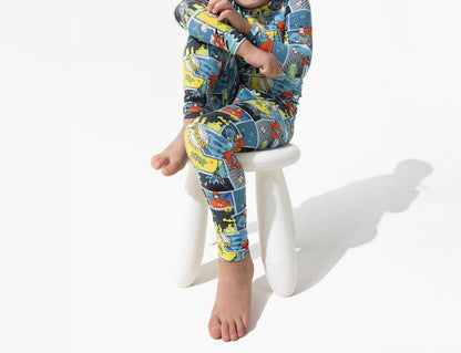 Justice League Heroes Bamboo Pajamas