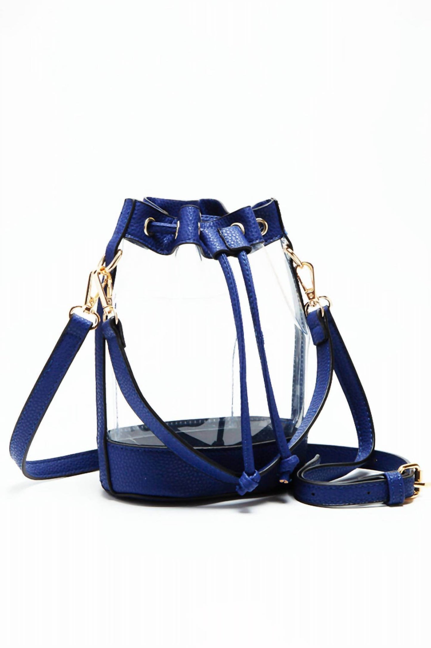 Hana - Women's Clear Crossbody Stadium Bucket Bag - Rack Hunt -