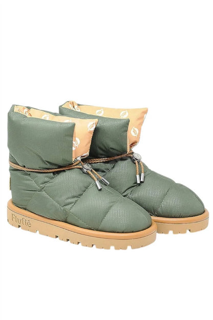 Flufie - Women's Shiny Pillow Boot - Rack Hunt