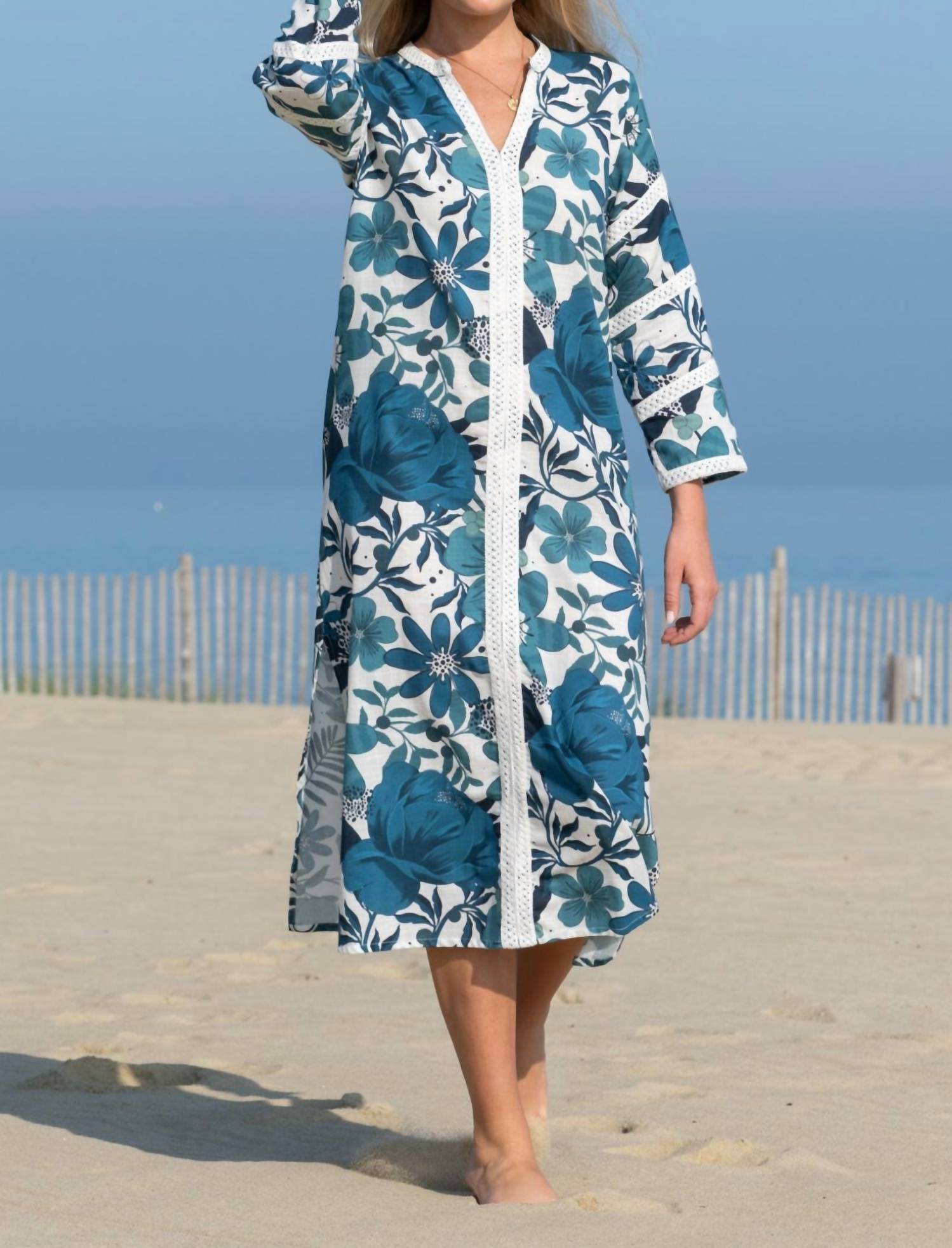 Kahora Palm Beach - Bardot Midi Dress - Rack Hunt -