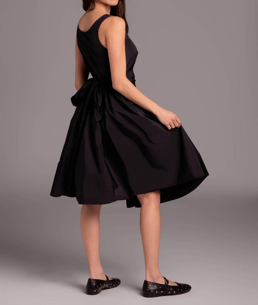 Taffeta Midi Dress